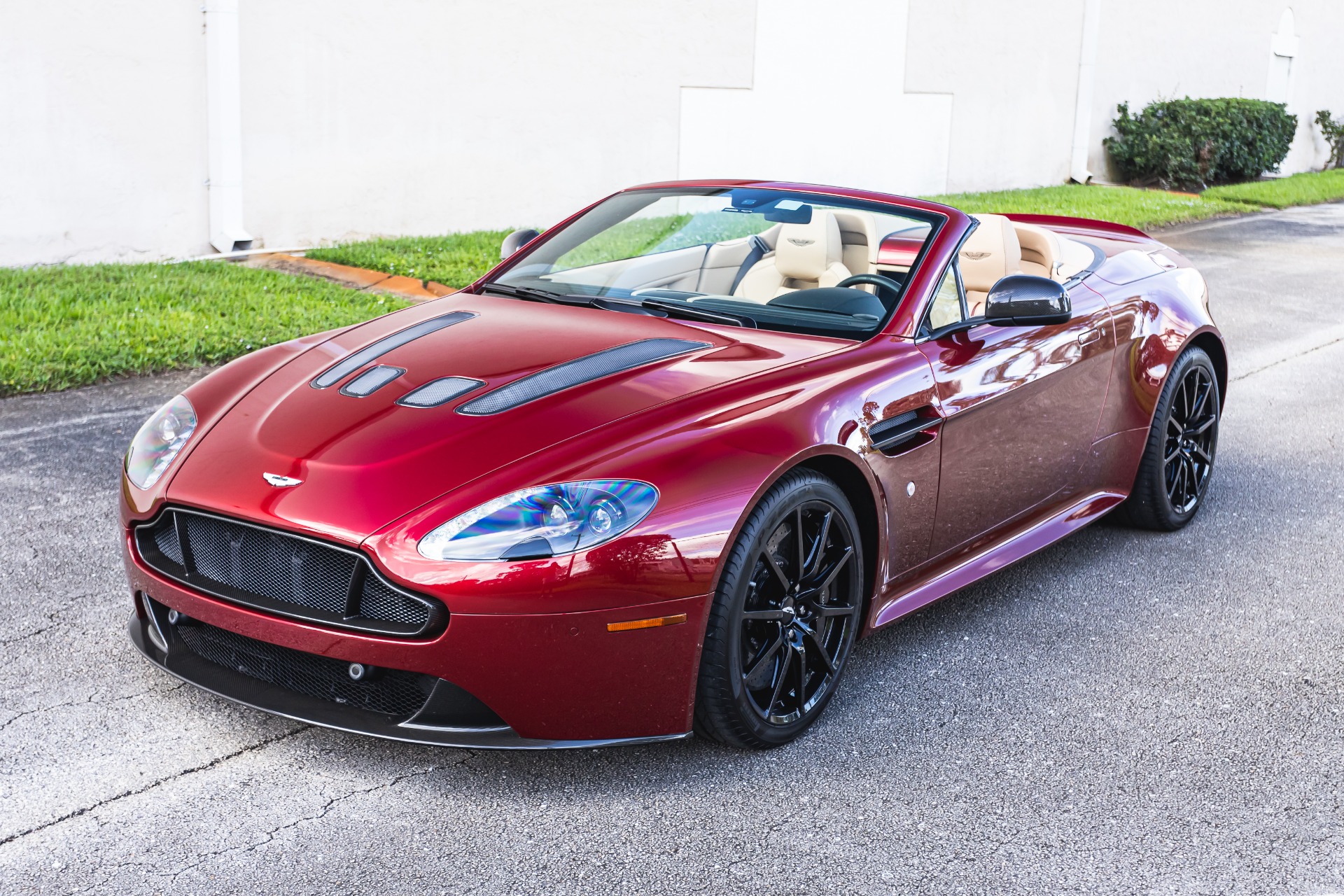 Used 2017 Aston Martin V12 Vantage S Roadster For Sale Sold K2 Motorcars Stock 00133
