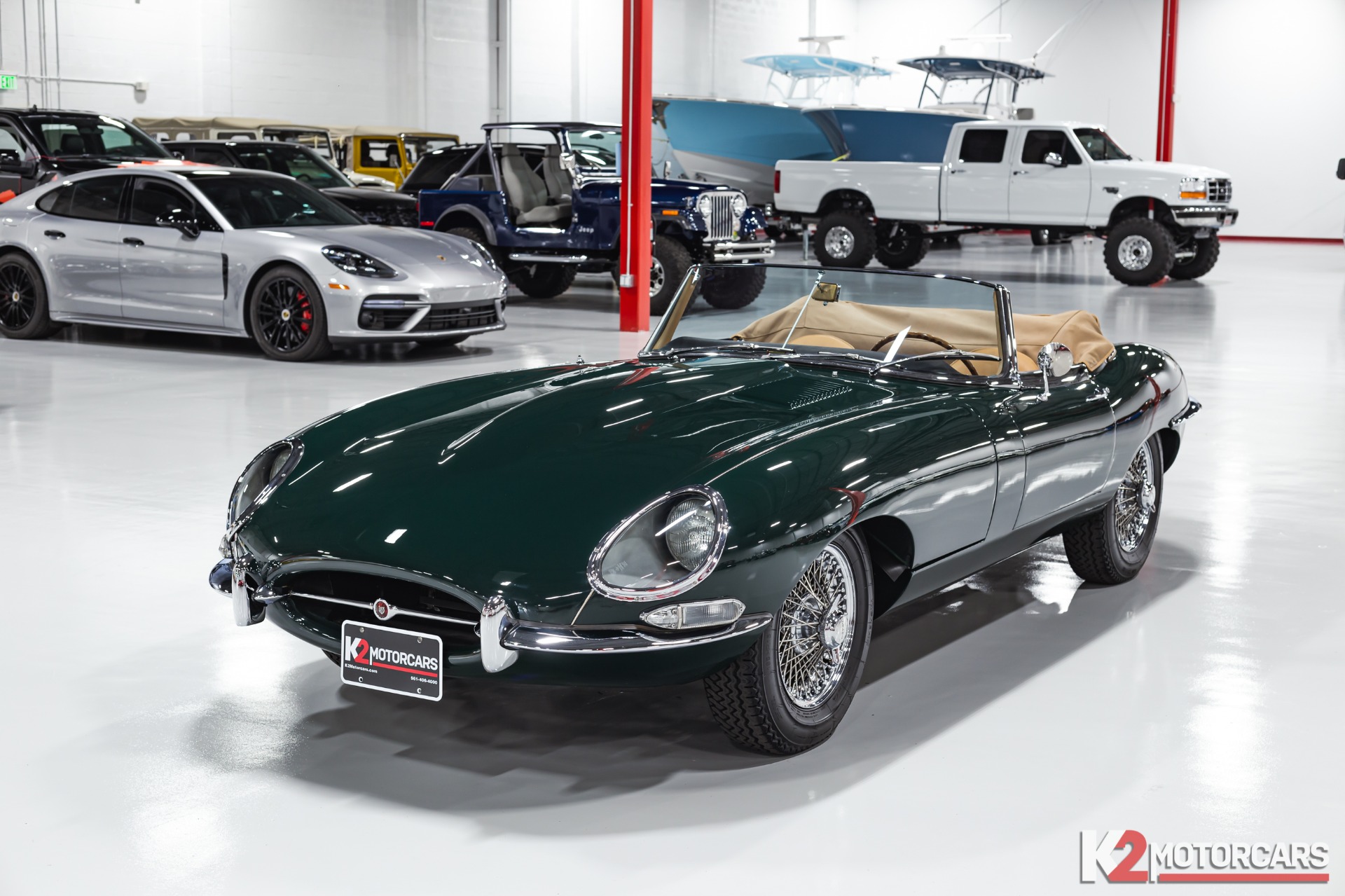 Used 1963 Jaguar E Type Series I 3 8l Roadster For Sale Sold K2 Motorcars Stock