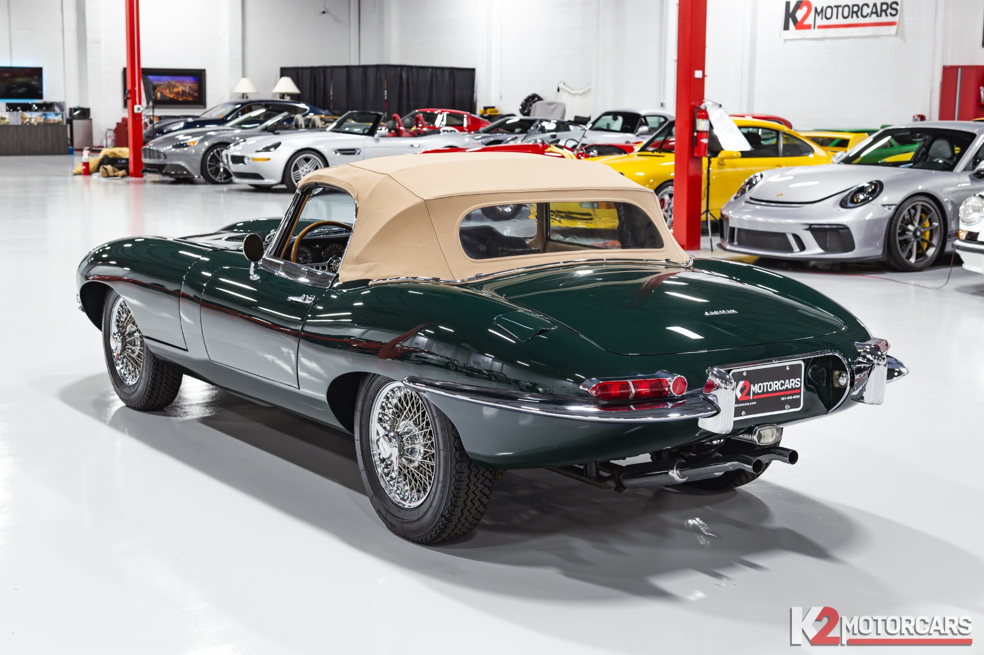 Used 1963 Jaguar E Type Series I 3 8l Roadster For Sale Sold K2 Motorcars Stock