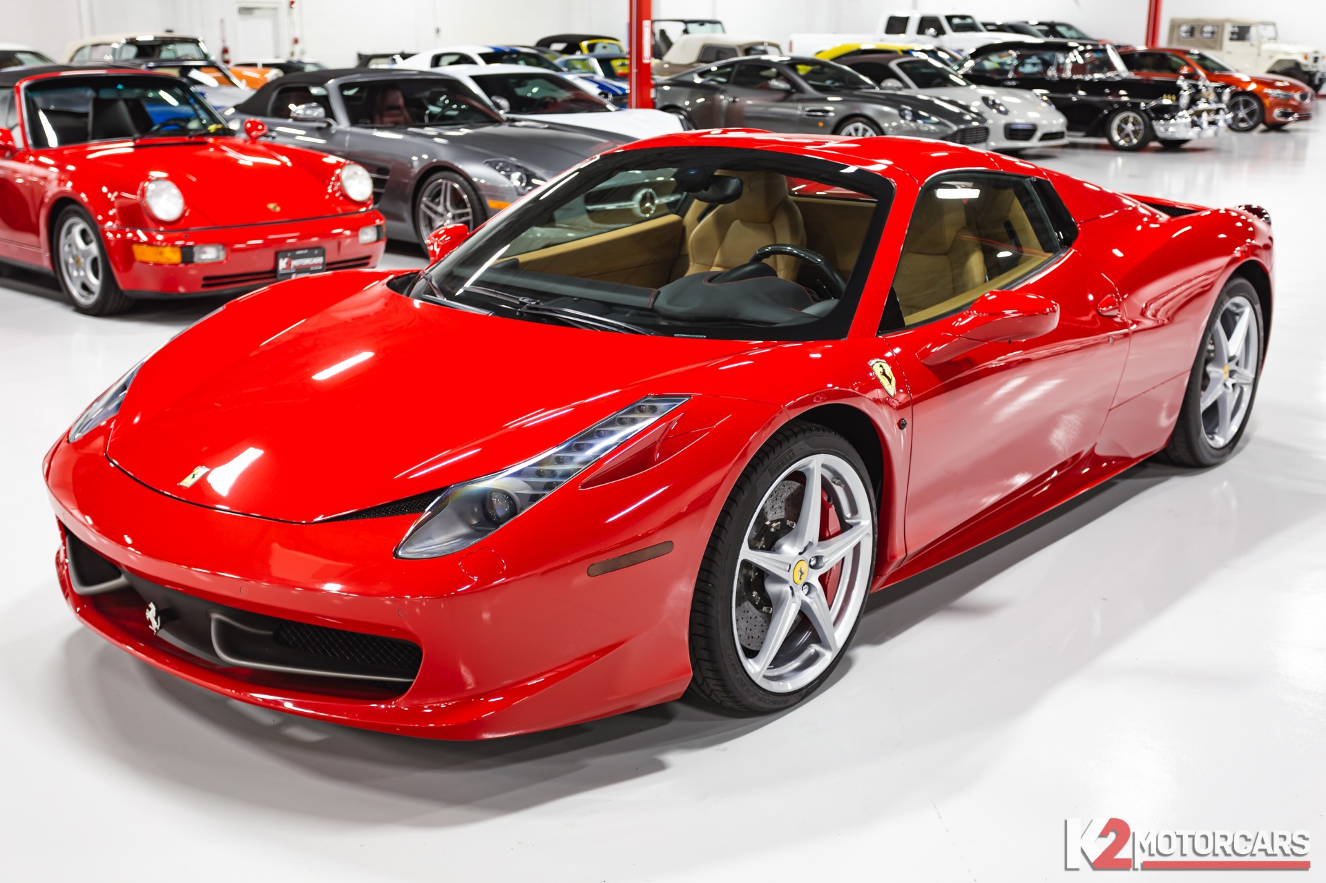 Used 2012 Ferrari 458 Spider For Sale Sold K2 Motorcars Stock 00039 Used 2012 Ferrari 458 Spider For Sale Sold K2 Motorcars Stock 00039