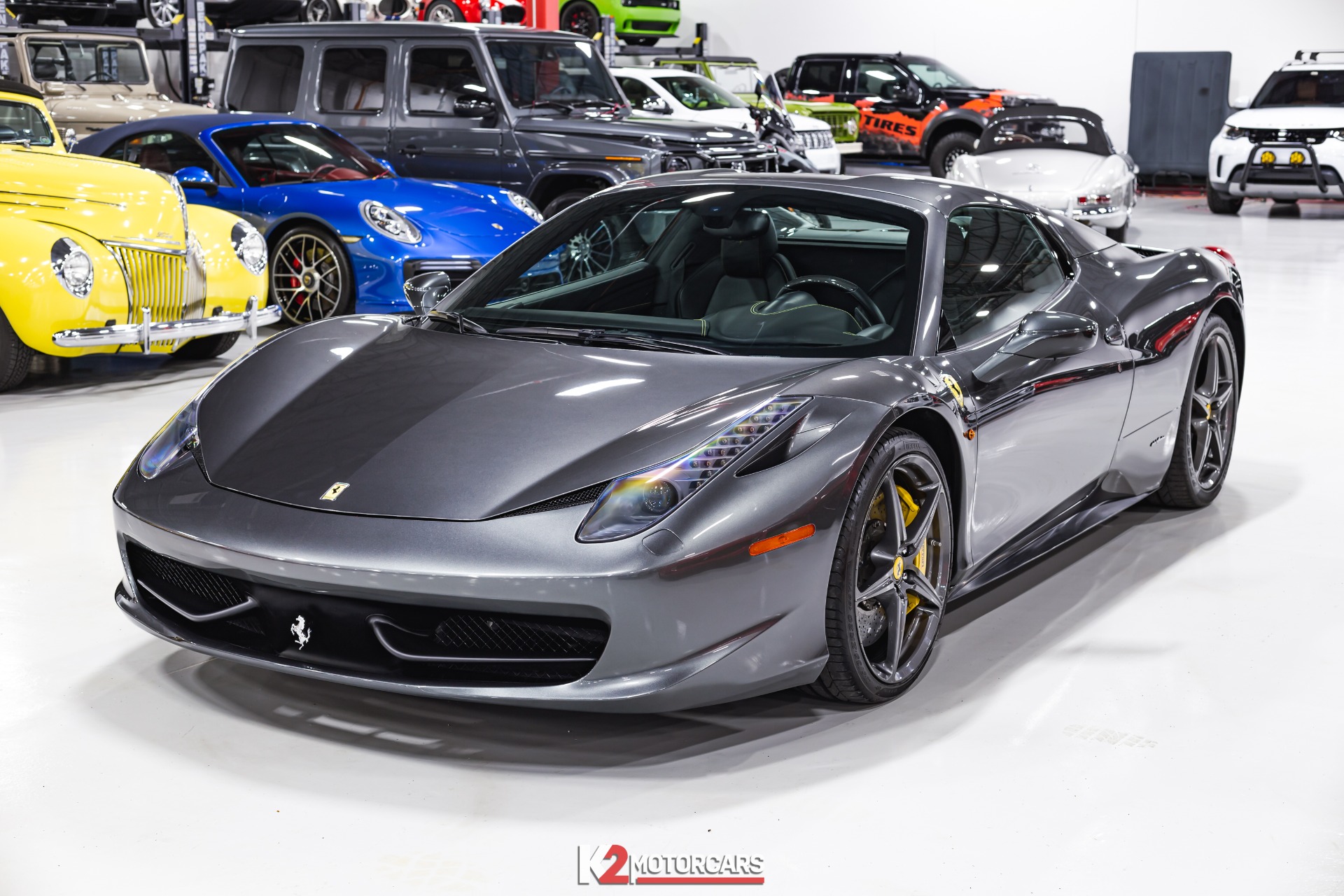 Used 2014 Ferrari 458 Spider For Sale (Sold) | K2 Motorcars